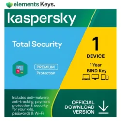 Kaspersky Total Security Bind Key 1 Device 1 Year