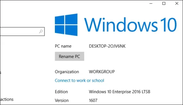 Windows 10 Enterprise LTSB 2016 MAK Key 20 PC – Lifetime Validity