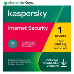 Kaspersky Internet Security Bind Key 1 Device 1 Year
