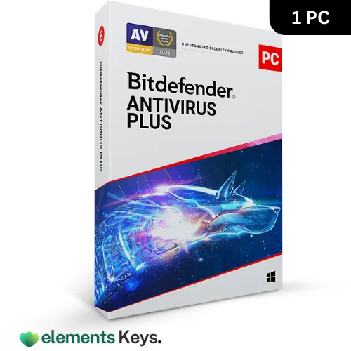 Bitdefender Antivirus Plus 1 Device 1 Year