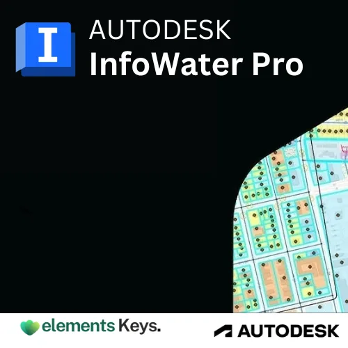Autodesk InfoWater Pro 1 Year Subscription 2025/2024/2023 Mac/PC